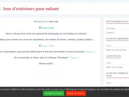 Jeux d'extérieurs pour enfants